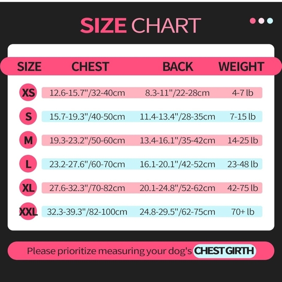 Black and Gray Dog Surgical Recovery Suit, XXL - Picture 3 of 3